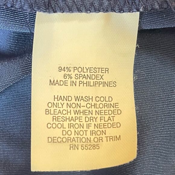 Express Top blue strappy halter size Medium - Picture 5 of 5